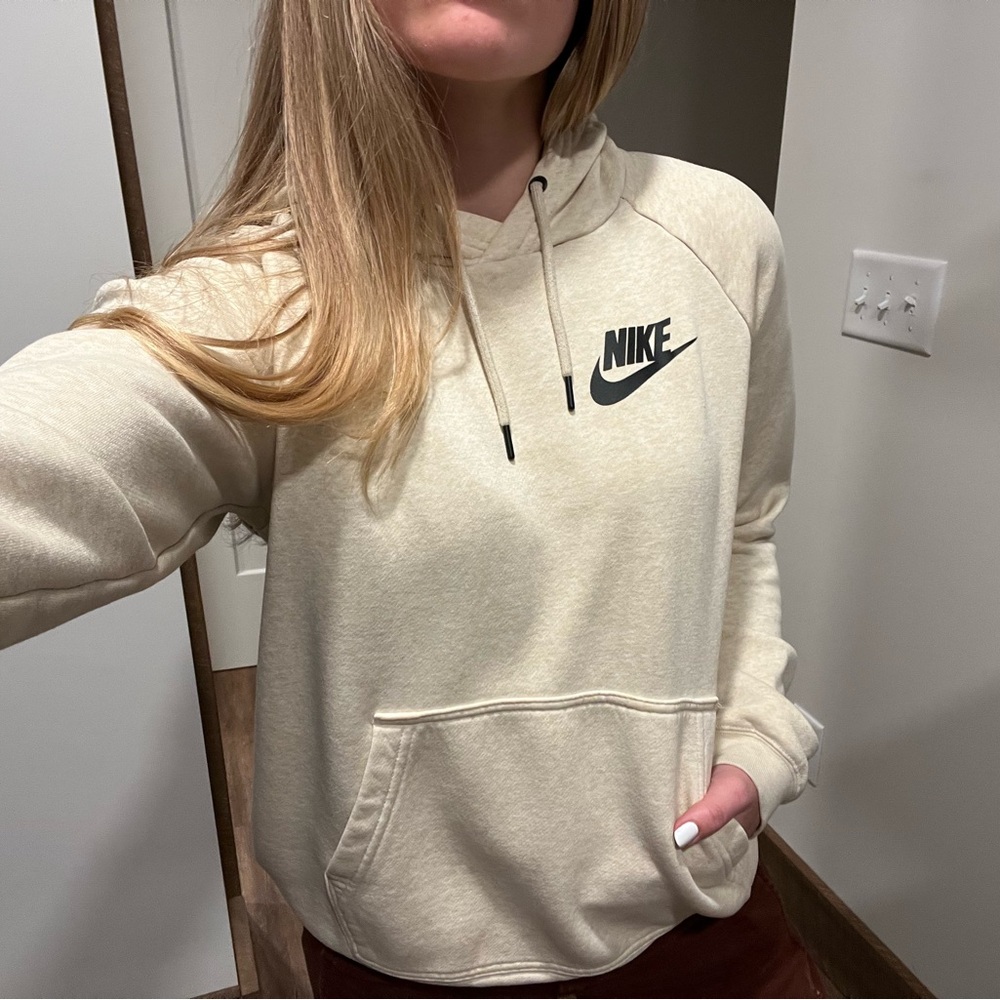 Nike Women's Beige Hoodie
